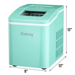 Costway 26-lb Drop-Down Door Portable/Countertop Bullet Ice Maker - Green 7 Costway 26-lb Drop-Down Door Portable/Countertop Bullet Ice Maker - Green -Cheap My Cook Nest Store 330989819 AlternateImage1 l