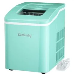 Costway 26-lb Drop-Down Door Portable/Countertop Bullet Ice Maker - Green 9 Costway 26-lb Drop-Down Door Portable/Countertop Bullet Ice Maker - Green -Cheap My Cook Nest Store 330989819 MainImage 001 l