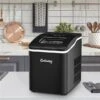 Costway 26-lb Drop-Down Door Portable/Countertop Bullet Ice Maker - Black
