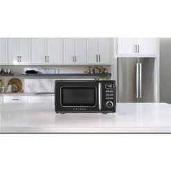 Galanz Retro 0.7-cu Ft 700-Watt Countertop Microwave - Black -Cheap My Cook Nest Store 330996275 AlternateImage4 l