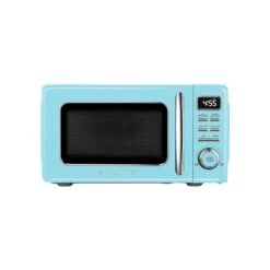 Galanz Retro 0.7-cu Ft 700-Watt Countertop Microwave - Blue -Cheap My Cook Nest Store 330996276 MainImage 001 l