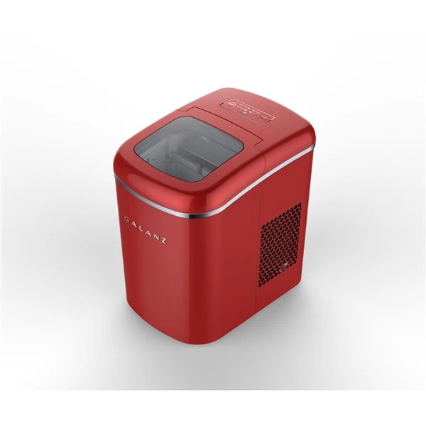 Galanz 26-lb Flip-up Door Countertop Ice Maker - Red 5 Galanz 26-lb Flip-up Door Countertop Ice Maker - Red - Image 5