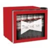 Budweiser 1.6-cu Ft Glass Door Red Beverage Fridge