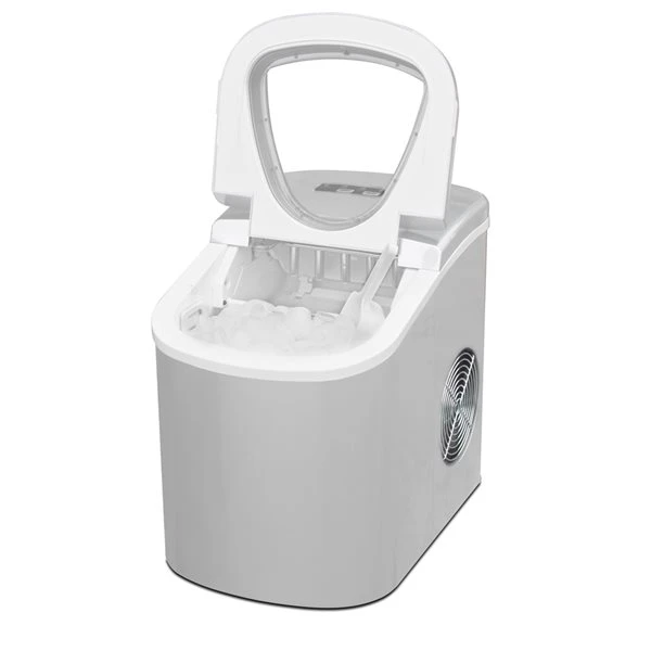 Frigidaire 26-lb Flip-Up Door Freestanding Ice Cube Maker (Silver) 1 Frigidaire 26-lb Flip-Up Door Freestanding Ice Cube Maker (Silver)