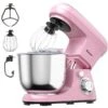 Costway 5-L 6-Speed Pink Commercial/Residential Stand Mixer