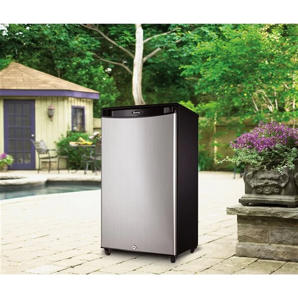Danby Stainless Steel 3.3 Cu. Ft. Outdoor Fridge 1 Danby Stainless Steel 3.3 Cu. Ft. Outdoor Fridge
