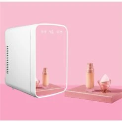 Danby White 7.4 L Mini Fridge With Mirror And Light -Cheap My Cook Nest Store 331037269 AlternateImage1 l