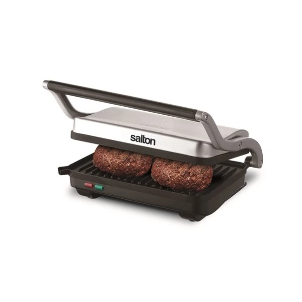 Salton 11-in L X 10-in W Non-Stick Panini Grill 1 Salton 11-in L X 10-in W Non-Stick Panini Grill