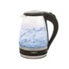 Salton Stainless Steel And Glass 1.5-L Cordless Digital Electric Kettle