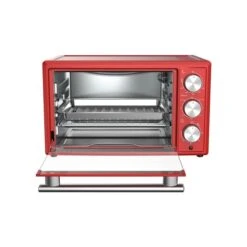 Galanz 0.9 Cu.ft. Retro Manual Toaster Oven - Hot Rod Red -Cheap My Cook Nest Store 331044708 AlternateImage3 l