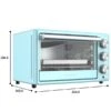 Galanz 0.9 Cu.ft. Retro Manual Toaster Oven - Bebop Blue