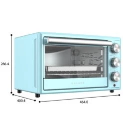 Galanz 0.9 Cu.ft. Retro Manual Toaster Oven - Bebop Blue