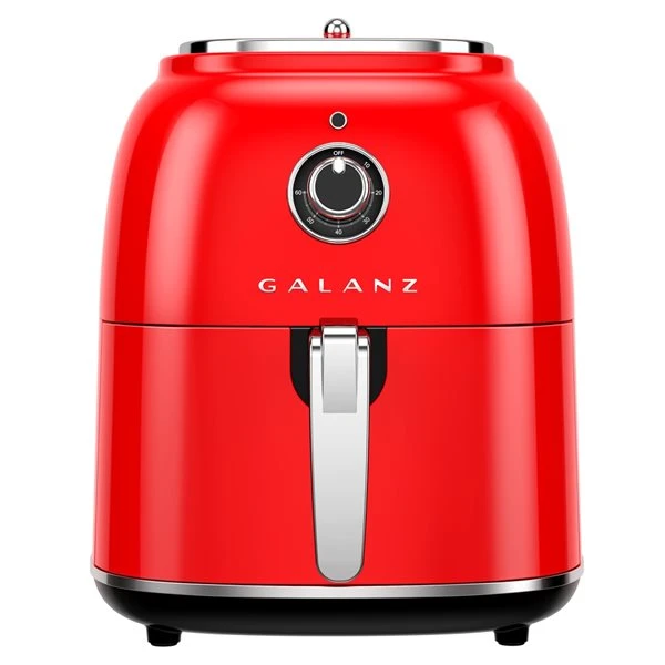 Galanz 4.8 Qt. Retro Air Fryer - Hot Rod Red 1 Galanz 4.8 Qt. Retro Air Fryer - Hot Rod Red