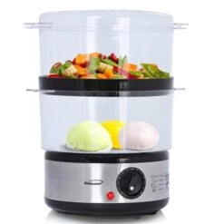 Brentwood Stainless Steel 2-Tier 4.73-L Electric Food Steamer -Cheap My Cook Nest Store 331045837 AlternateImage1 l