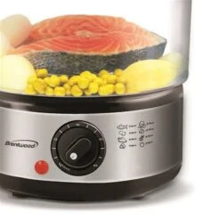 Brentwood Stainless Steel 2-Tier 4.73-L Electric Food Steamer -Cheap My Cook Nest Store 331045837 AlternateImage3 l