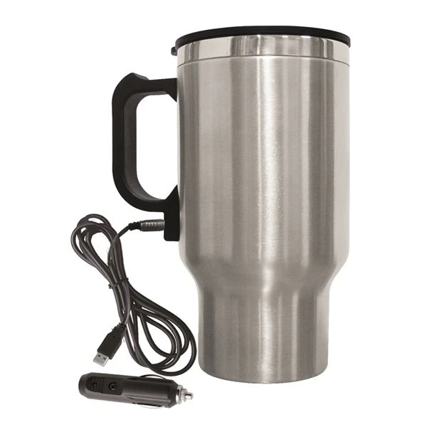 Brentwood Stainless Steel 475-ml Heated Travel Mug 1 Brentwood Stainless Steel 475-ml Heated Travel Mug