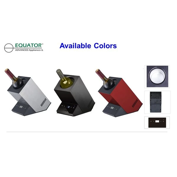 Equator Advanced Appliances 1-Bottle Capacity Black Portable Wine Chiller 2 Equator Advanced Appliances 1-Bottle Capacity Black Portable Wine Chiller - Image 2