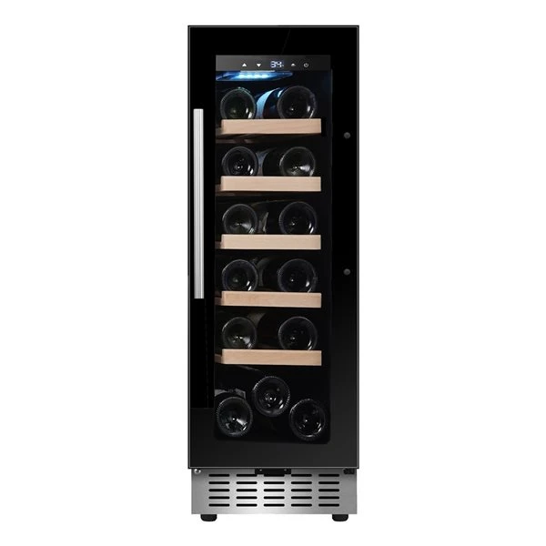 Equator Advanced Appliances 18-Bottle Capacity Black Built-In/Freestanding Wine Refrigerator 1 Equator Advanced Appliances 18-Bottle Capacity Black Built-In/Freestanding Wine Refrigerator