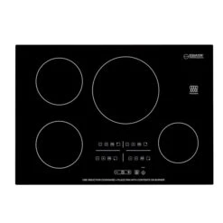 Equator Advanced Appliances BIC 304 30-in 4 Elements Black Induction Cooktop Downdraft Exhaust -Cheap My Cook Nest Store 331045921 MainImage 001 l
