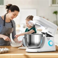 Costway 7-L 6-Speed 660 W White Commercial/Residential Stand Mixer 7 Costway 7-L 6-Speed 660 W White Commercial/Residential Stand Mixer -Cheap My Cook Nest Store 331059996 AlternateImage3 l