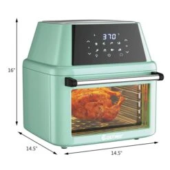 Costway 18-L Green Air Fryer Oven -Cheap My Cook Nest Store 331060012 AlternateImage1 l