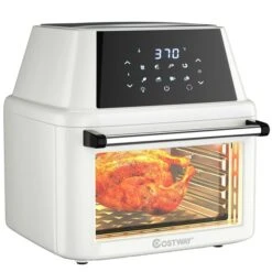 Costway 18-L White Air Fryer Oven -Cheap My Cook Nest Store 331060016 MainImage 001 l
