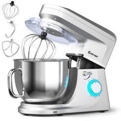 Costway 7-L 6-Speed 660 W Silver Commercial/Residential Stand Mixer -Cheap My Cook Nest Store 331060027 MainImage 001 l