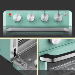 Costway Green 18-L Air Fryer Oven -Cheap My Cook Nest Store 331060040 AlternateImage4 l
