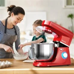 Costway 7-L 6-Speed 660 W Red Commercial/Residential Stand Mixer -Cheap My Cook Nest Store 331060053 AlternateImage3 l