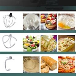 Costway 7-L 6-Speed 660 W Black Commercial/Residential Stand Mixer -Cheap My Cook Nest Store 331060080 AlternateImage4 l