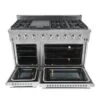 NXR LS 48-in 6 Burners Convection Oven Freestanding Dual Fuel Range