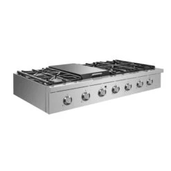 NXR 48-in 6 Burners Stainless Steel Gas Cooktop -Cheap My Cook Nest Store 331062371 AlternateImage2 l