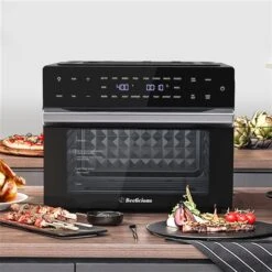 Beelicious 19-in-1 Air Fryer Toaster Oven Combo - Black