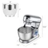 Costway 3.8 L 8-Speed Silver Stand Mixer