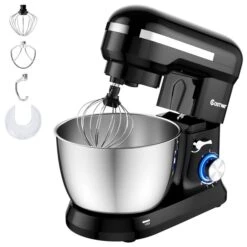 Costway 3.8 L 8-Speed Black Stand Mixer -Cheap My Cook Nest Store 331065358 MainImage 001 l