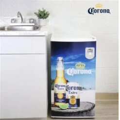 Corona 3.2 Cu Ft (90L) Compact Fridge Wth Bottle Opener - White -Cheap My Cook Nest Store 332002948 AlternateImage2 l
