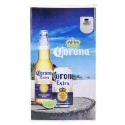 Corona 3.2 Cu Ft (90L) Compact Fridge Wth Bottle Opener - White -Cheap My Cook Nest Store 332002948 MainImage 001 l