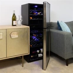 Koolatron 45-Bottle Dual Zone Wine Cooler Freestanding Wine Fridge -Cheap My Cook Nest Store 332002949 AlternateImage2 l