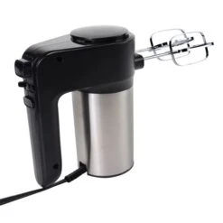 Total Chef 6-Speed Hand Mixer 250 Watts With Turbo Boost - Black Silver -Cheap My Cook Nest Store 332002956 MainImage 001 l