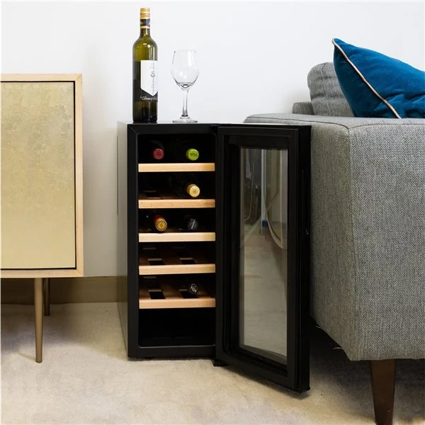 Koolatron 12-Bottle Deluxe Wine Cooler Freestanding Wine Fridge 4 Koolatron 12-Bottle Deluxe Wine Cooler Freestanding Wine Fridge - Image 4