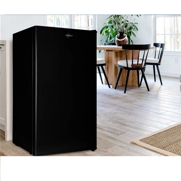 Koolatron Compact Fridge With Freezer, 3.2 Cu Ft, Black 1 Koolatron Compact Fridge With Freezer, 3.2 Cu Ft, Black