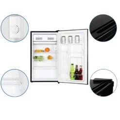 Koolatron Compact Fridge With Freezer, 3.2 Cu Ft, Black 7 Koolatron Compact Fridge With Freezer, 3.2 Cu Ft, Black -Cheap My Cook Nest Store 332002980 AlternateImage3 l