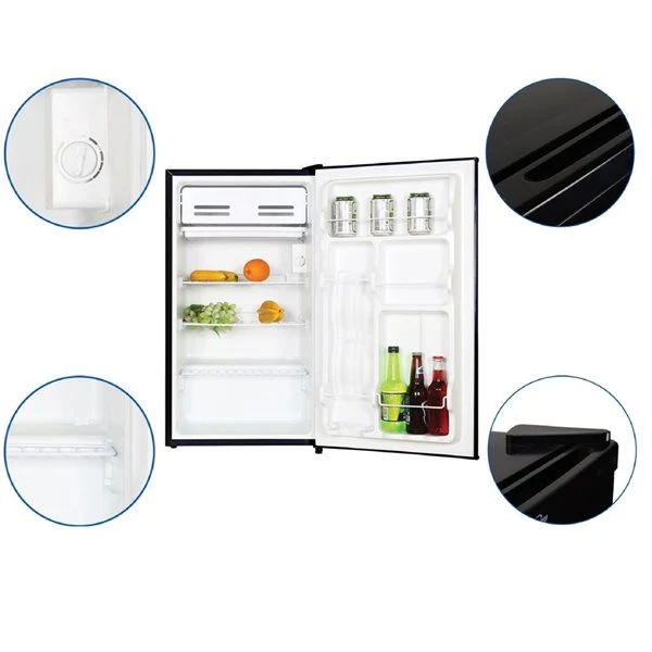 Koolatron Compact Fridge With Freezer, 3.2 Cu Ft, Black 3 Koolatron Compact Fridge With Freezer, 3.2 Cu Ft, Black - Image 3