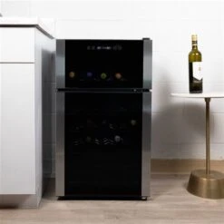 Koolatron 29-Bottle Dual Zone Wine Cooler Freestanding Wine Fridge -Cheap My Cook Nest Store 332002985 AlternateImage2 l