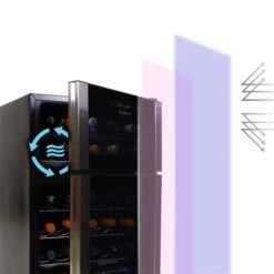 Koolatron 29-Bottle Dual Zone Wine Cooler Freestanding Wine Fridge -Cheap My Cook Nest Store 332002985 AlternateImage4 l