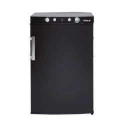 Unique 3.4 Cu. Ft. 3-Way Propane Mini Refrigerator Top Mounted Controls - Black