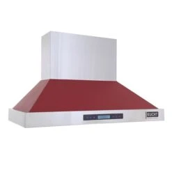 KUCHT 48-in Ducted Red Wall-Mounted Range Hood -Cheap My Cook Nest Store 332003003 MainImage 001 l