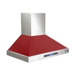 KUCHT 36-in Ducted Red Wall-Mounted Range Hood