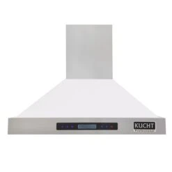 KUCHT 36-in Ducted White Wall-Mounted Range Hood -Cheap My Cook Nest Store 332003010 MainImage 001 l