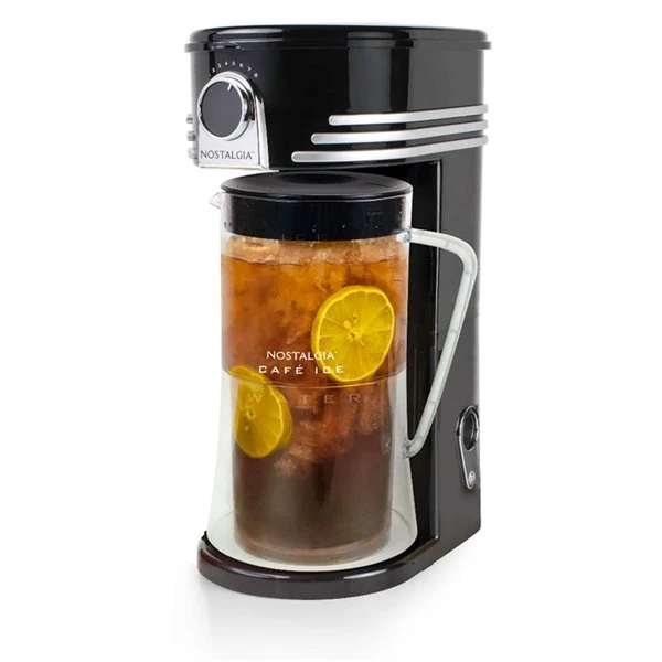 Nostalgia 12-cup Black Residential Coffee And Tea Brewer 1 Nostalgia 12-cup Black Residential Coffee And Tea Brewer